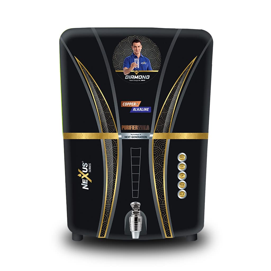 Nexus Diamond Black (Copper RO) with 12ltr Storage