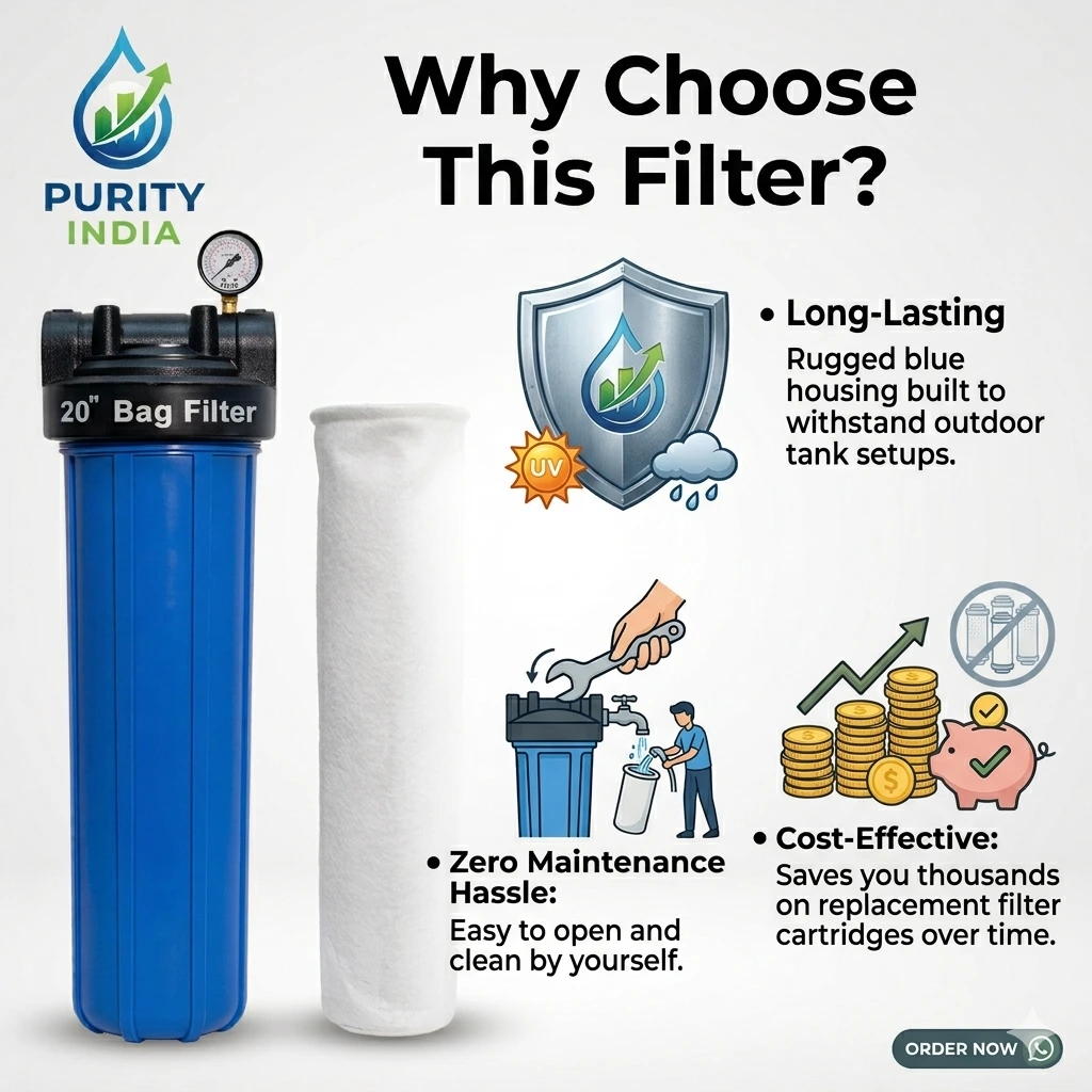 Overhead Tank Water Filter with Double Protection (Copy) - Image 3