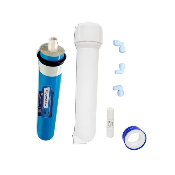 RO Membrane 3000TDS + Membrane housing + elbows + teflon + FR