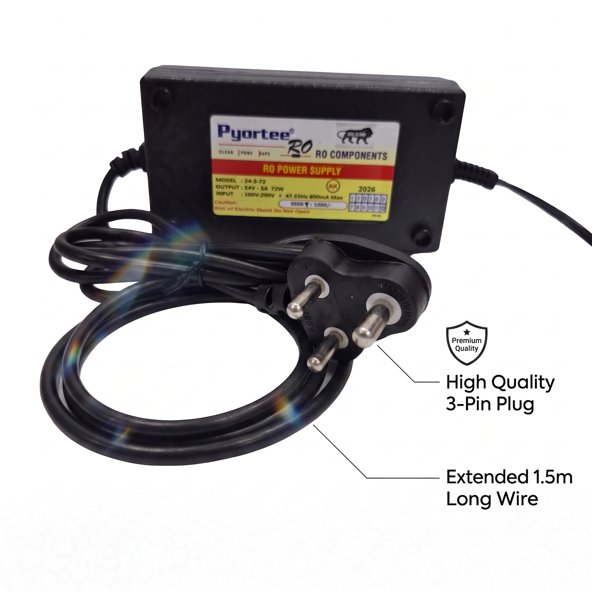 SMPS Power Supply 3AMP for All Type of RO Water Purifier with 1 year warranty - Image 5