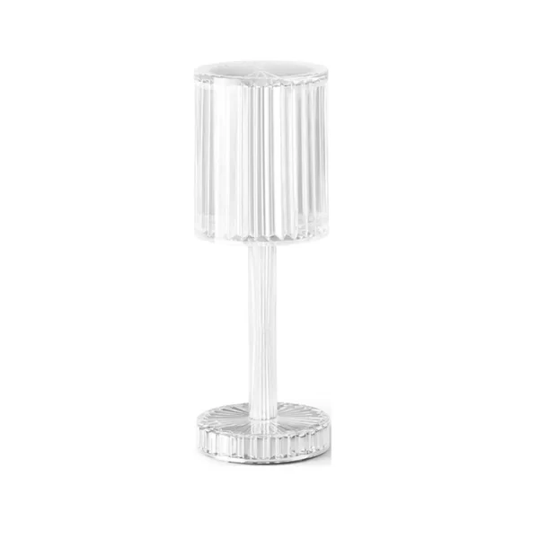 Crystal Table Lamp , Touch Control Atmosphere Nightstand Lamp With USB Charging Line - Image 10