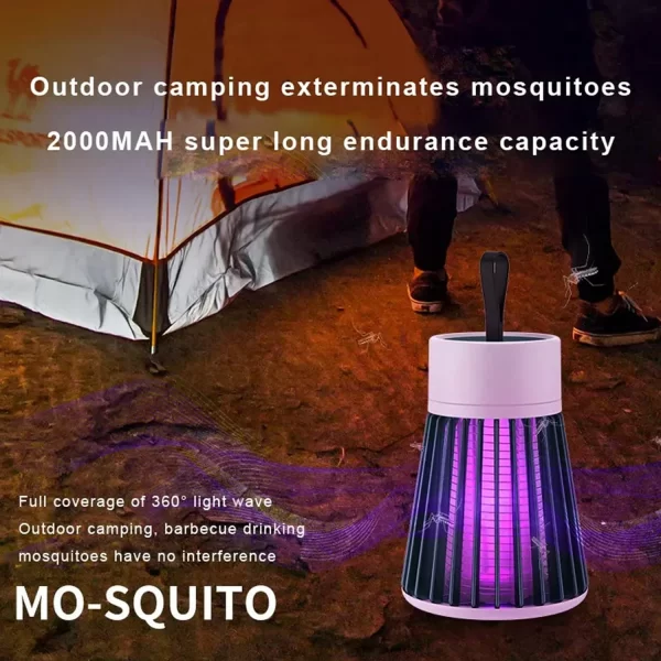 Mosquito Killer Machine Mosquito Killer USB Powered Bug Zapper Mosquito Lamp - Image 3