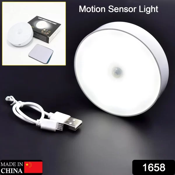 Wireless Battery Operated LED Motion Sensor Wall Light for Hallway, Wardrobe,   Basement, Cupboard, Garage (Multicolor) - Image 5