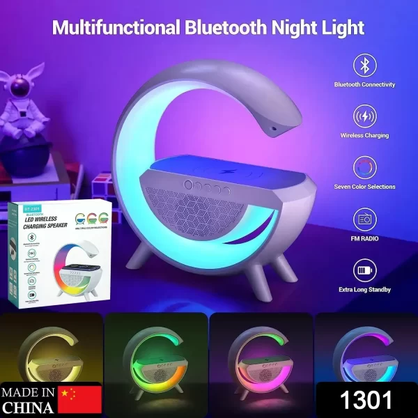 3-in-1 Multi-Function LED Night Lamp with Bluetooth Speaker - Image 2