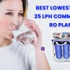 Best Lowest Price 25 lph Commercial RO Plant