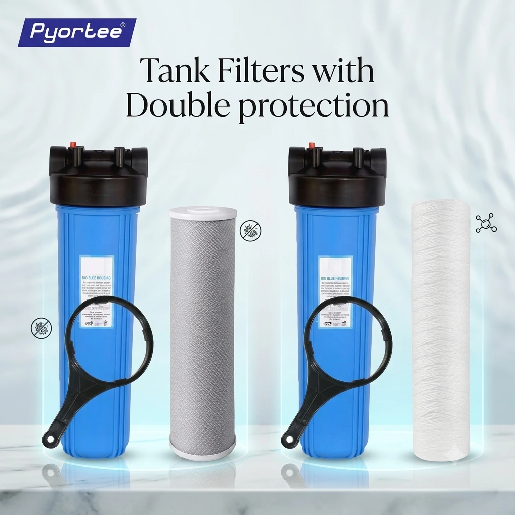 Overhead Tank Water Filter with Double Protection