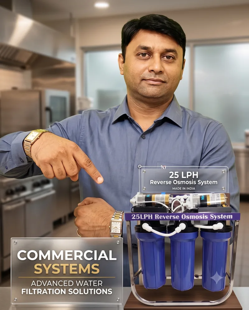 Commercial water filtration systems