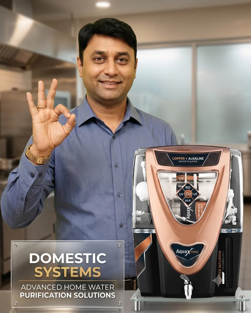 Domestic water purification systems